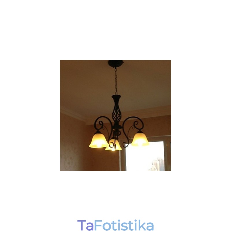 Μεταλλικός πολυέλαιος ζωγραφικής Rustic Lodge
