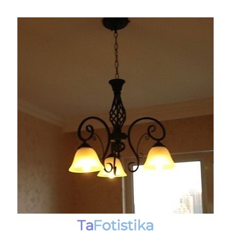 Μεταλλικός πολυέλαιος ζωγραφικής Rustic Lodge Μεταλλικός πολυέλαιος ζωγραφικής Rustic Lodge