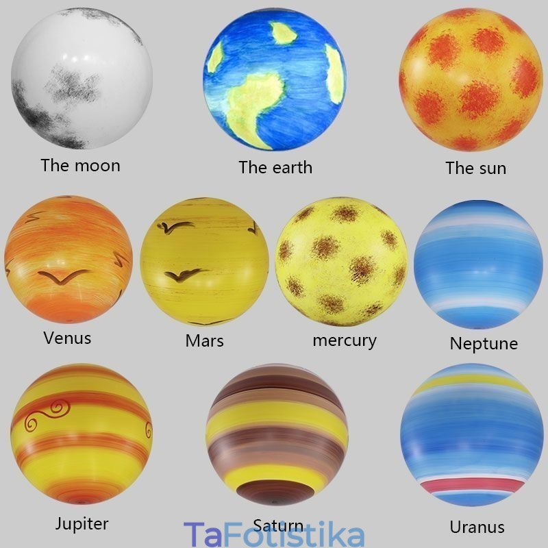Κρεμαστό φωτιστικό Nordic Planet Design Μοναδικός πολυέλαιος Solar System Planets