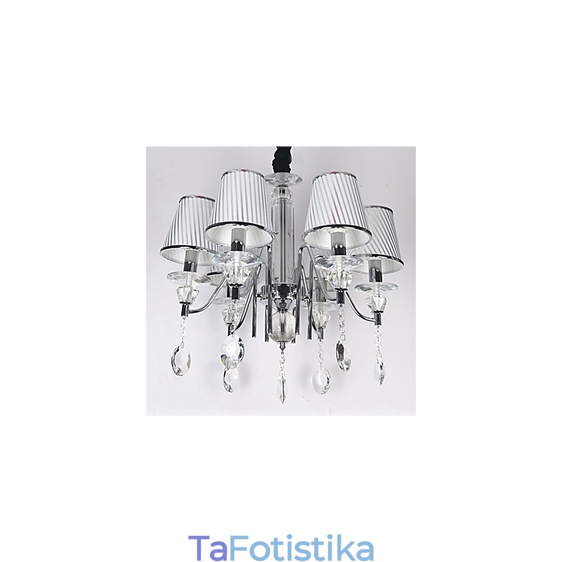 Μοντέρνος Σύγχρονος Κρυστάλλινος Ηλεκτροεπικαλυμμένος Πολυέλαιος