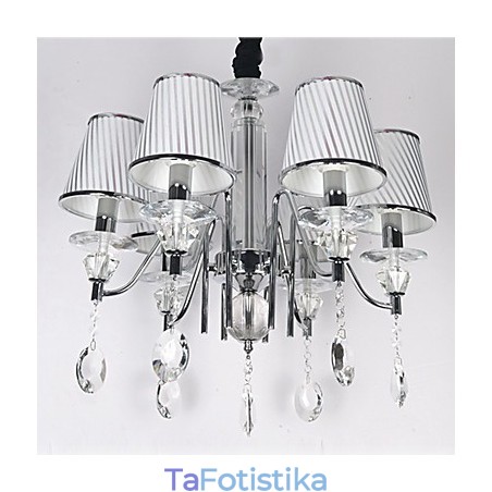 Μοντέρνος Σύγχρονος Κρυστάλλινος Ηλεκτροεπικαλυμμένος Πολυέλαιος