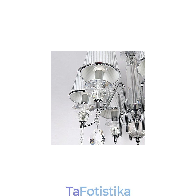 Μοντέρνος Σύγχρονος Κρυστάλλινος Ηλεκτροεπικαλυμμένος Πολυέλαιος