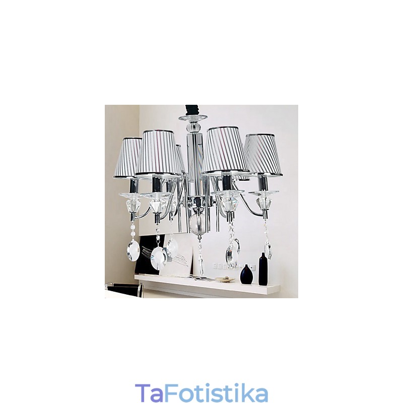 Μοντέρνος Σύγχρονος Κρυστάλλινος Ηλεκτροεπικαλυμμένος Πολυέλαιος