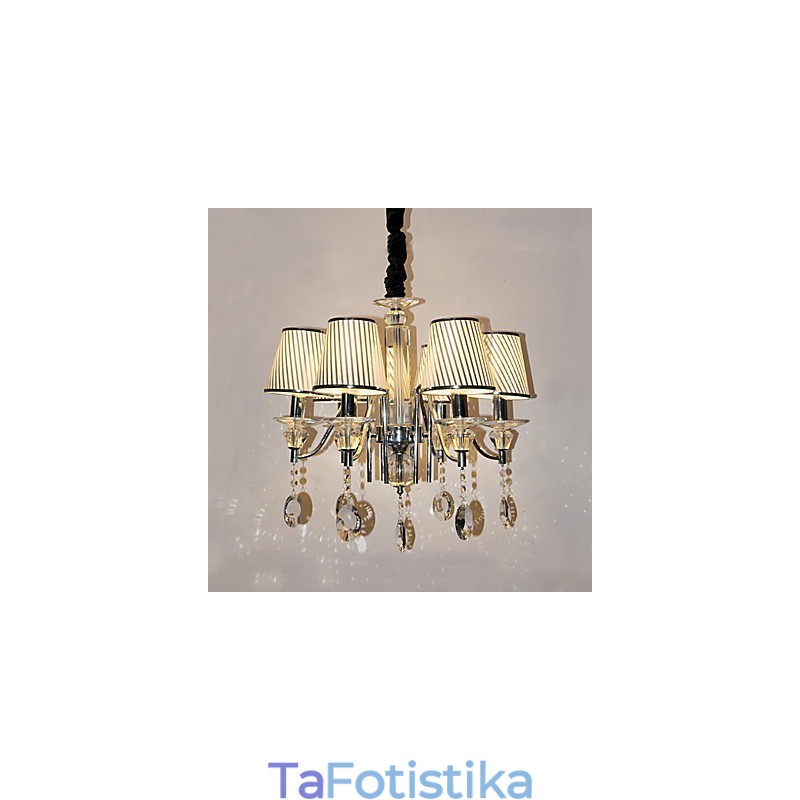 Μοντέρνος Σύγχρονος Κρυστάλλινος Ηλεκτροεπικαλυμμένος Πολυέλαιος