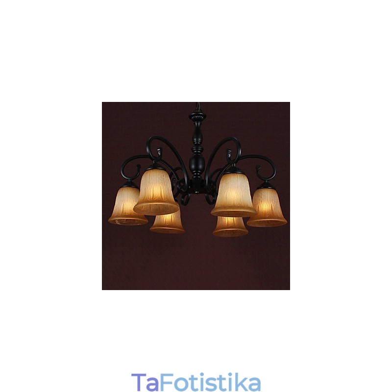Πολυέλαιος παραδοσιακής κλασικής ζωγραφικής