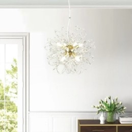 Κομψός πολυέλαιος Dandelion Crystal Pendant Light