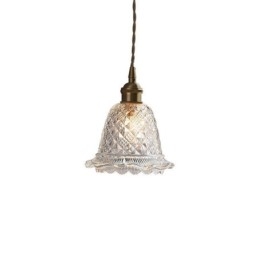 Μοντέρνο Flower Glass Κρεμαστό Φωτιστικό 1 Φωτιστικό Διακοσμητικό Φωτιστικό