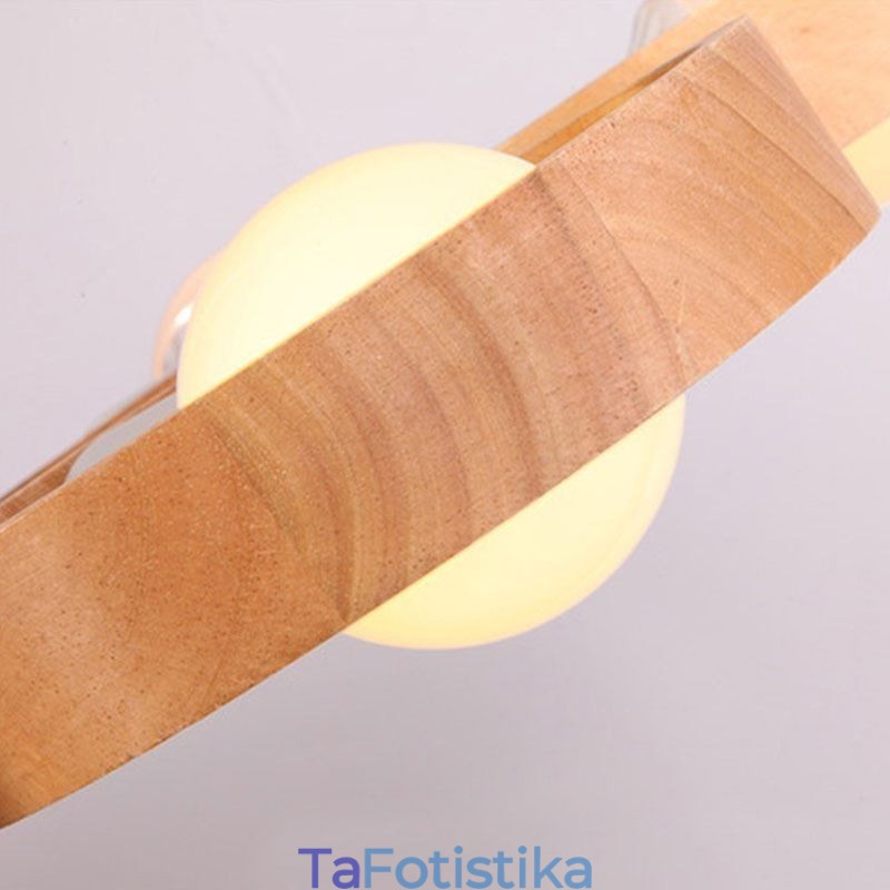 Nordic Unique Ξύλο Κρεμαστό Φωτιστικό