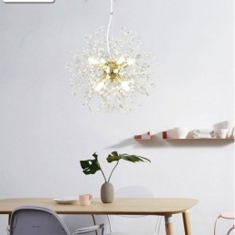 Κομψός πολυέλαιος Dandelion Crystal Pendant Light