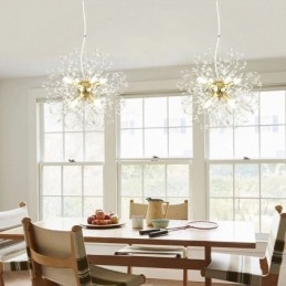 Κομψός πολυέλαιος Dandelion Crystal Pendant Light