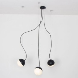 Nordic Ball Cluster κρεμαστό φως Μοντέρνος δημιουργικός στρογγυλός φωτισμός λάμπας