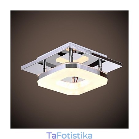 Acrylic Flush Mount 1 light Μοντέρνο ακρυλικό επιμεταλλωμένο ανοξείδωτο ατσάλι Acrylic Flush Mount 1 light Μοντέρνο ακρυλικό επιμεταλλωμένο ανοξείδωτο ατσάλι