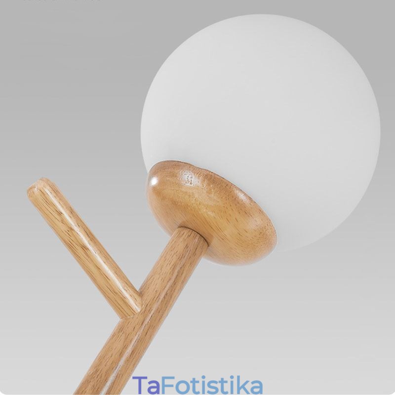 Nordic Creative Ξύλινο κρεμαστό φως