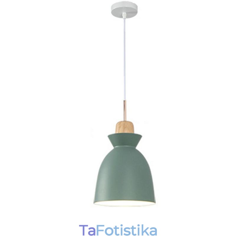 Κρεμαστό Φωτιστικό Nordic Metal Dome Φωτιστικό Macaron Colors