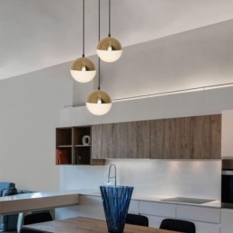 Nordic Ball Cluster κρεμαστό φως Μοντέρνος δημιουργικός στρογγυλός φωτισμός λάμπας