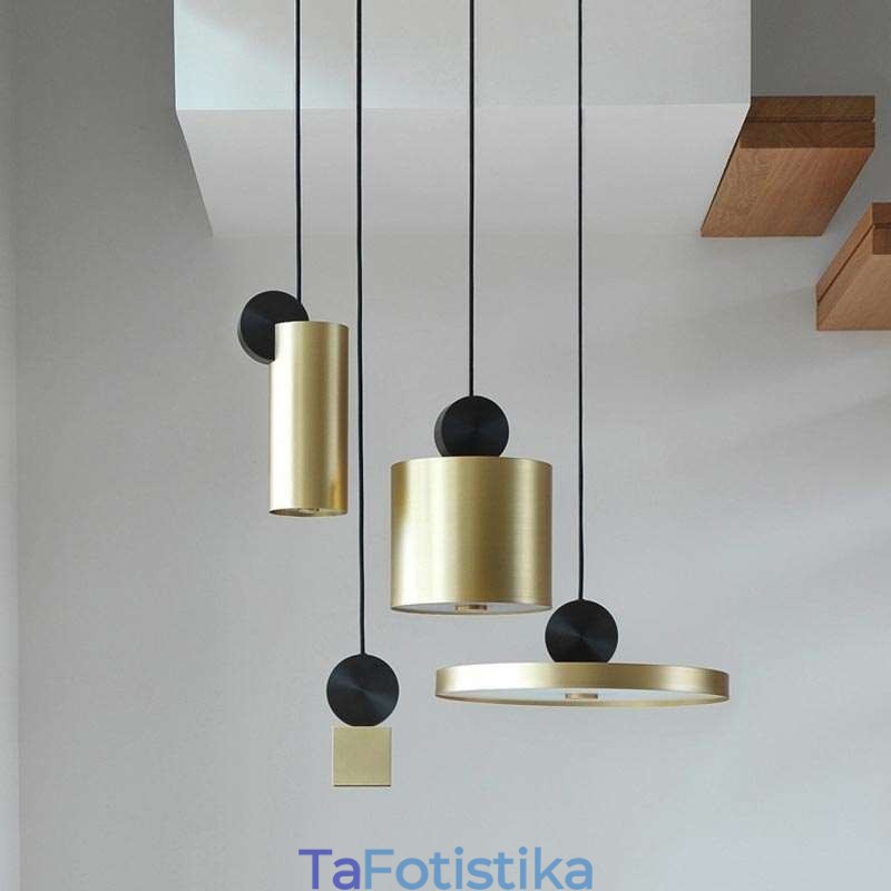 Μοντέρνο κρεμαστό φωτιστικό σκανδιναβικό ακρυλικό φωτιστικό γεωμετρίας φωτιστικό