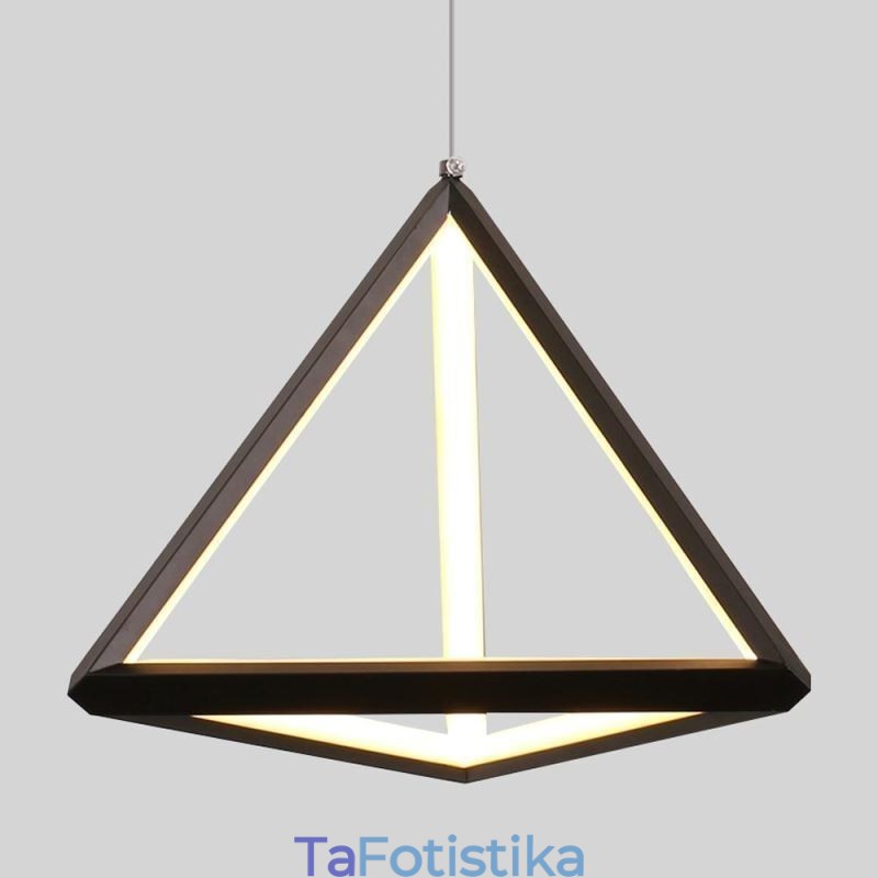 Μεταμοντέρνο Κρεμαστό Φωτιστικό Γεωμετρικό Τριγωνικό Φωτιστικό Δημιουργικό Φωτιστικό