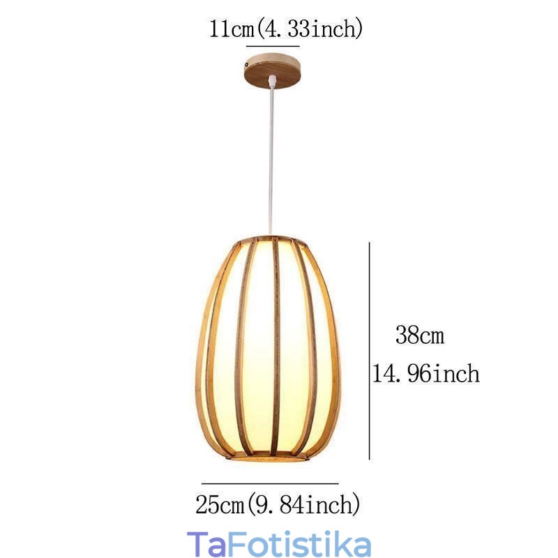 Κρεμαστό φως Visual Comfort Bamboo