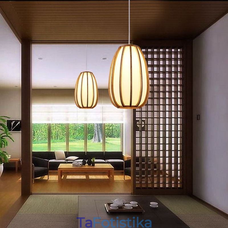 Κρεμαστό φως Visual Comfort Bamboo