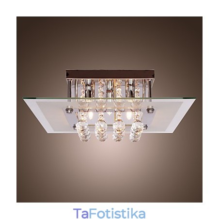 Φωτιστικό Οροφής Μοντέρνο Crystal Living 5 Φωτιστικά Φωτιστικό Οροφής Μοντέρνο Crystal Living 5 Φωτιστικά