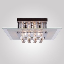 Φωτιστικό Οροφής Μοντέρνο Crystal Living 5 Φωτιστικά