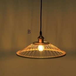Κρεμαστό Φωτιστικό Dome Bamboo Χειροποίητο Κρεμαστό Φωτιστικό