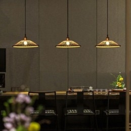 Κρεμαστό Φωτιστικό Dome Bamboo Χειροποίητο Κρεμαστό Φωτιστικό