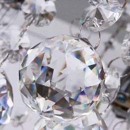 Φωτιστικό Οροφής Μοντέρνο Crystal Living 5 Φωτιστικά