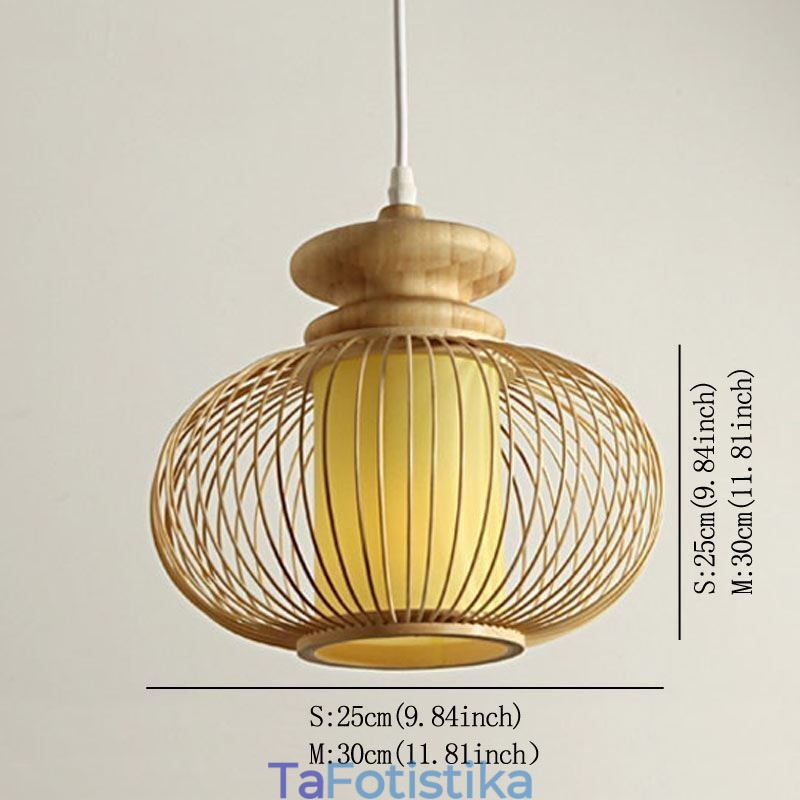 Nordic Exquisite Bamboo κρεμαστό φως