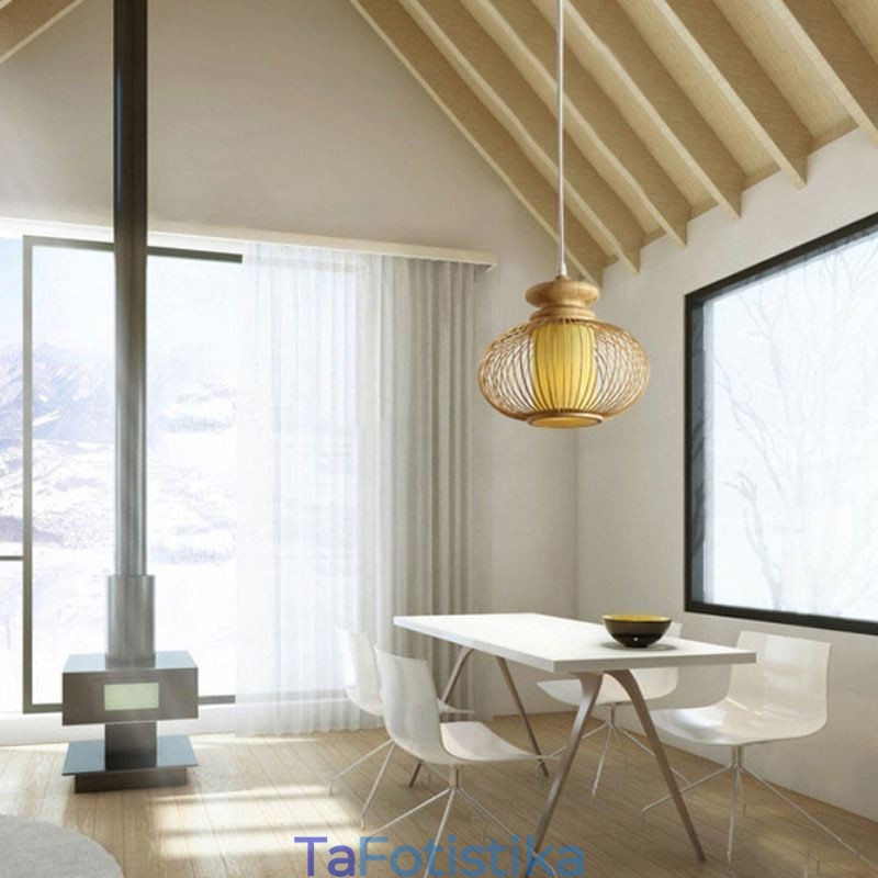 Nordic Exquisite Bamboo κρεμαστό φως