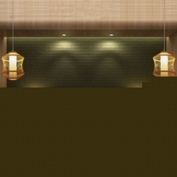 Κρεμαστό φως Visual Comfort Bamboo Cage