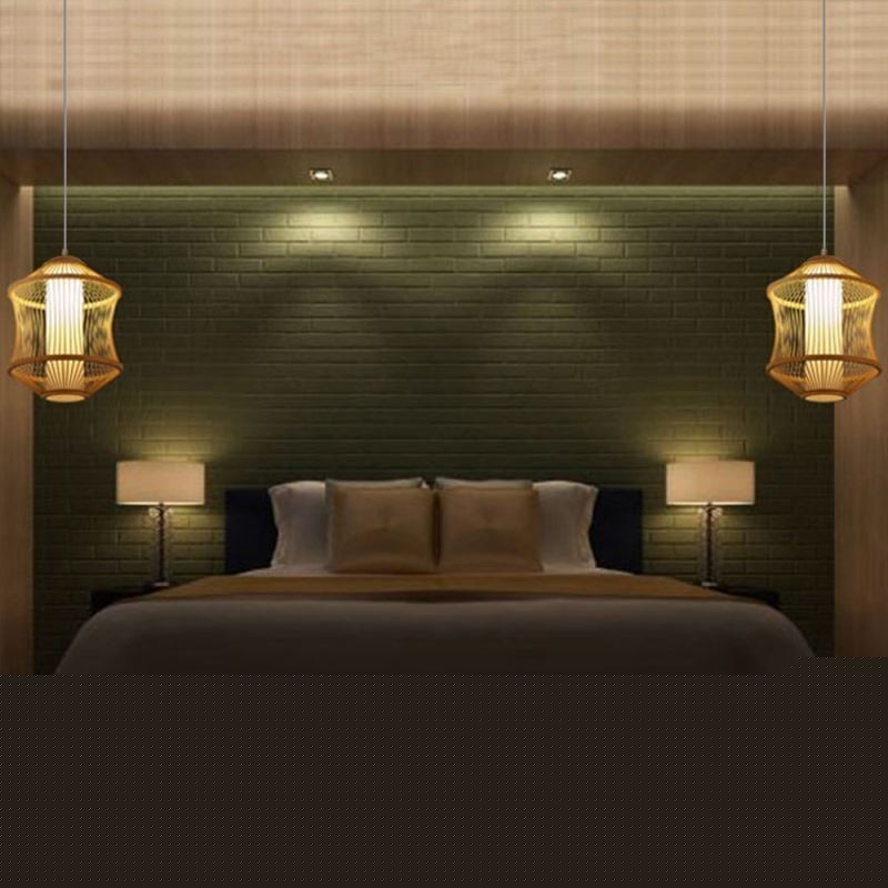 Κρεμαστό φως Visual Comfort Bamboo Cage