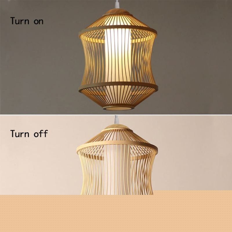 Κρεμαστό φως Visual Comfort Bamboo Cage