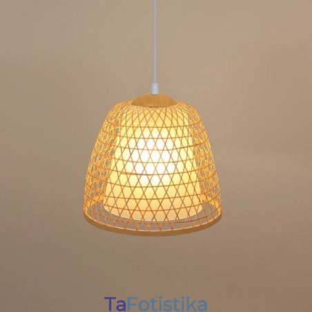 Κρεμαστό φως Visual Comfort Dome Bamboo Κρεμαστό φως Visual Comfort Dome Bamboo