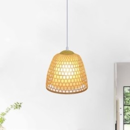 Κρεμαστό φως Visual Comfort Dome Bamboo