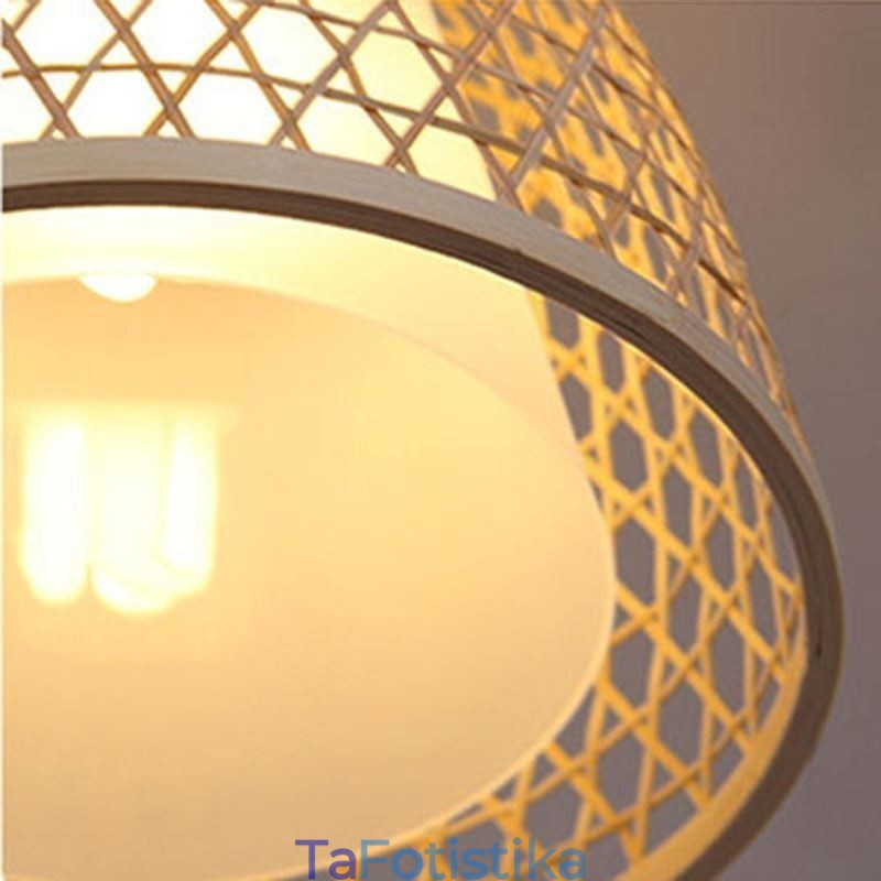 Κρεμαστό φως Visual Comfort Dome Bamboo