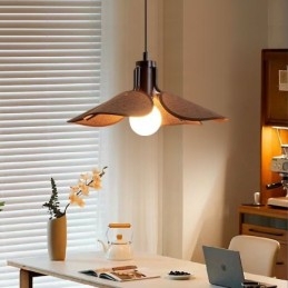 Nordic κρεμαστό φωτιστικό Wabi Sabi Style Fabric αμπαζούρ Διακοσμητικό φωτιστικό οροφής