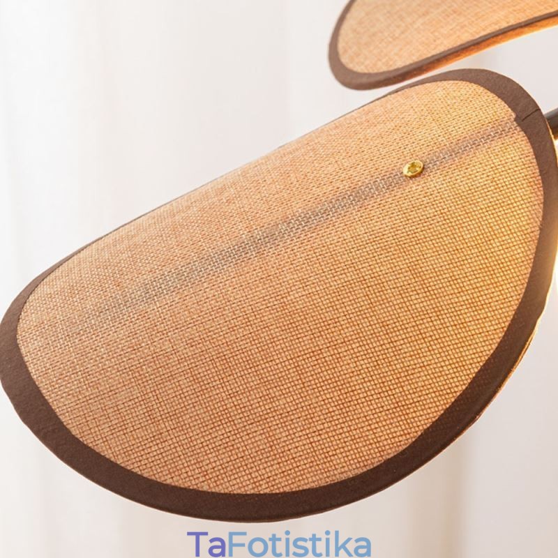Nordic κρεμαστό φωτιστικό Wabi Sabi Style Fabric αμπαζούρ Διακοσμητικό φωτιστικό οροφής