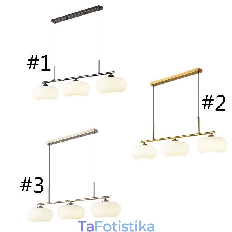 Φωτιστικό κρεμαστό από Nordic Glass Δημιουργικό φωτιστικό οροφής από σφυρήλατο σίδερο