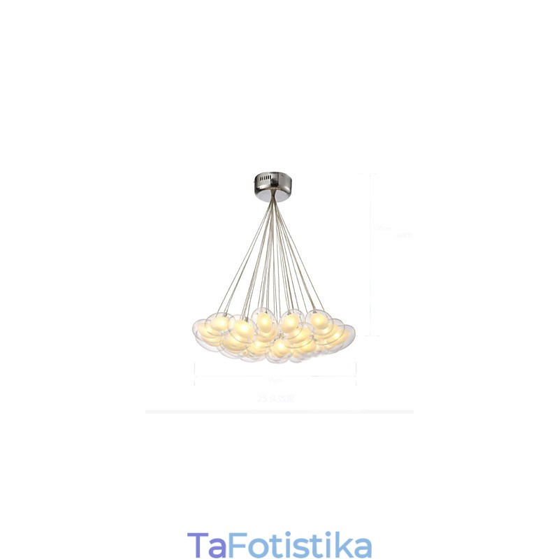 Chandelier 22 Lights G4 Retrofit Modern Contemporary