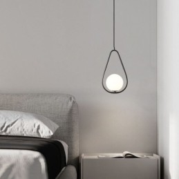 Μοντέρνο κρεμαστό φωτιστικό Globe Light Glass Water Drop κρεμαστό φωτιστικό