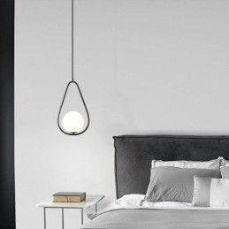 Μοντέρνο κρεμαστό φωτιστικό Globe Light Glass Water Drop κρεμαστό φωτιστικό