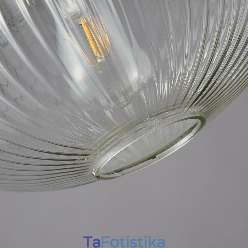 Μοντέρνο Κρεμαστό Φωτιστικό One Light Γυάλινο κρεμαστό Φωτιστικό Νησί