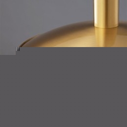 Βουρτσισμένο χρυσό Φωτιστικό Κρεμαστό Φωτιστικό Μονής Κεφαλής