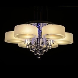 Τηλεχειριστήριο Flush Mount Crystal Included Modern Contemporary