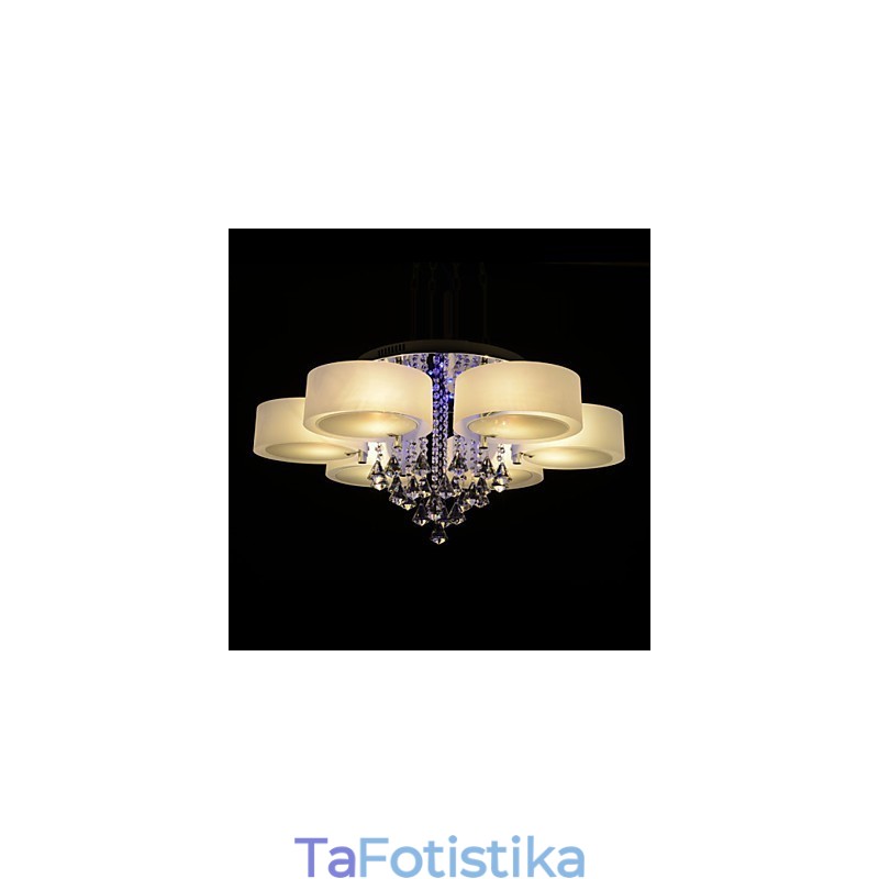 Τηλεχειριστήριο Flush Mount Crystal Included Modern Contemporary