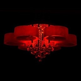 Τηλεχειριστήριο Flush Mount Crystal Included Modern Contemporary