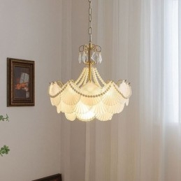 Ευρωπαϊκό Γυάλινο Κρεμαστό Φωτιστικό Κομψό Κρεμαστό Φωτιστικό Χτένι