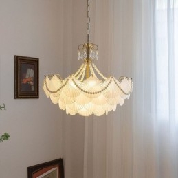 Ευρωπαϊκό Γυάλινο Κρεμαστό Φωτιστικό Κομψό Κρεμαστό Φωτιστικό Χτένι