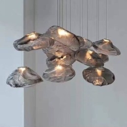 Creative Nordic κρεμαστό φως Γυάλινος πολυέλαιος Art Κρεμαστό φως